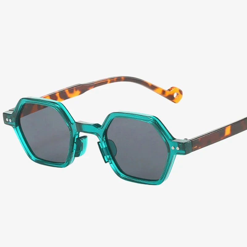 Lunettes de soleil octogonales