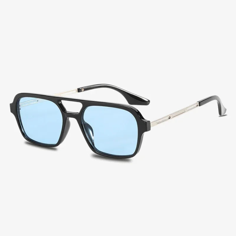 Lunettes de soleil old school bleu ciel