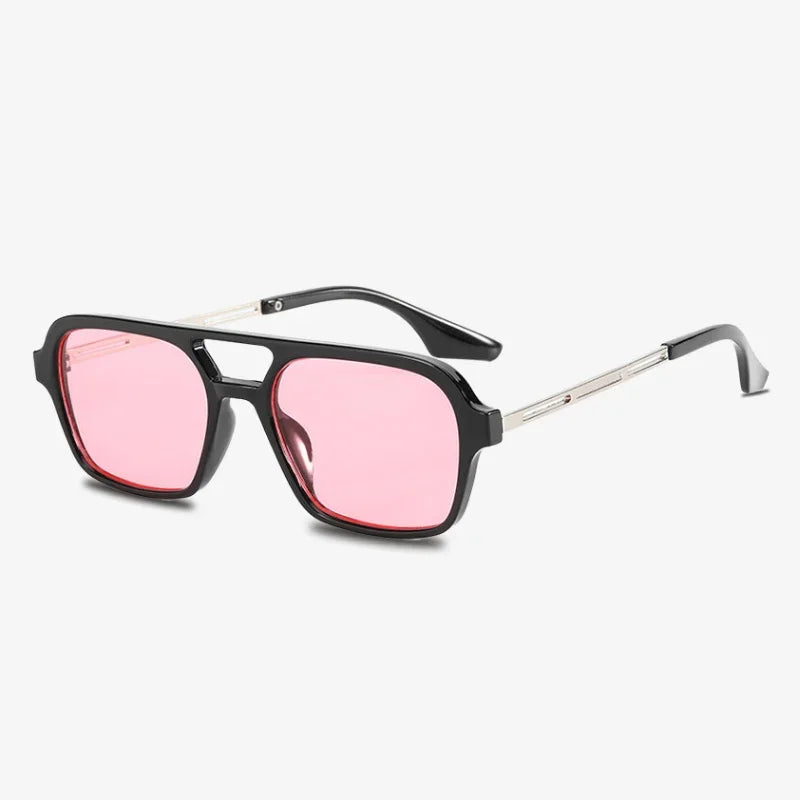 Lunettes de soleil old school rose