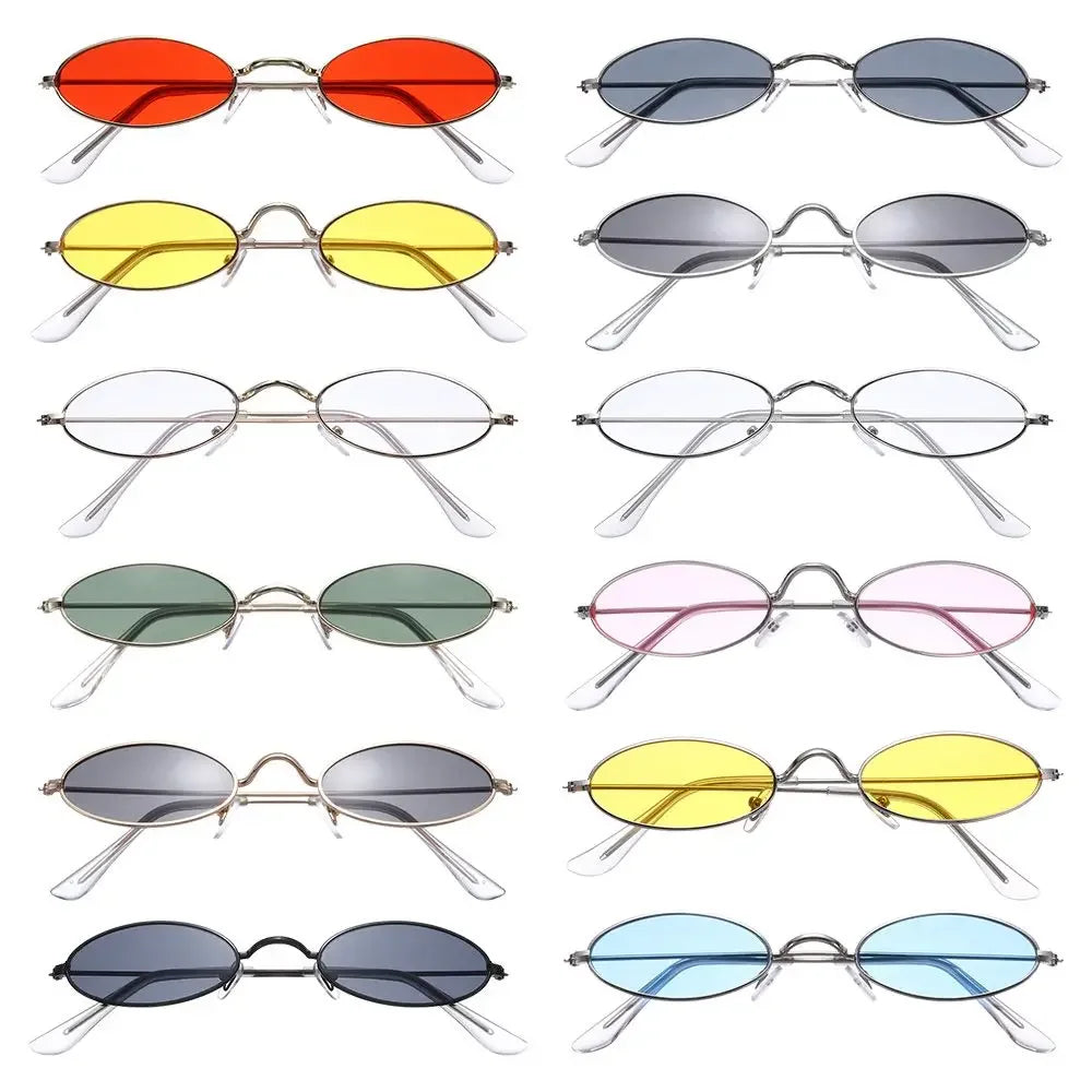 Lunettes de soleil ovales
