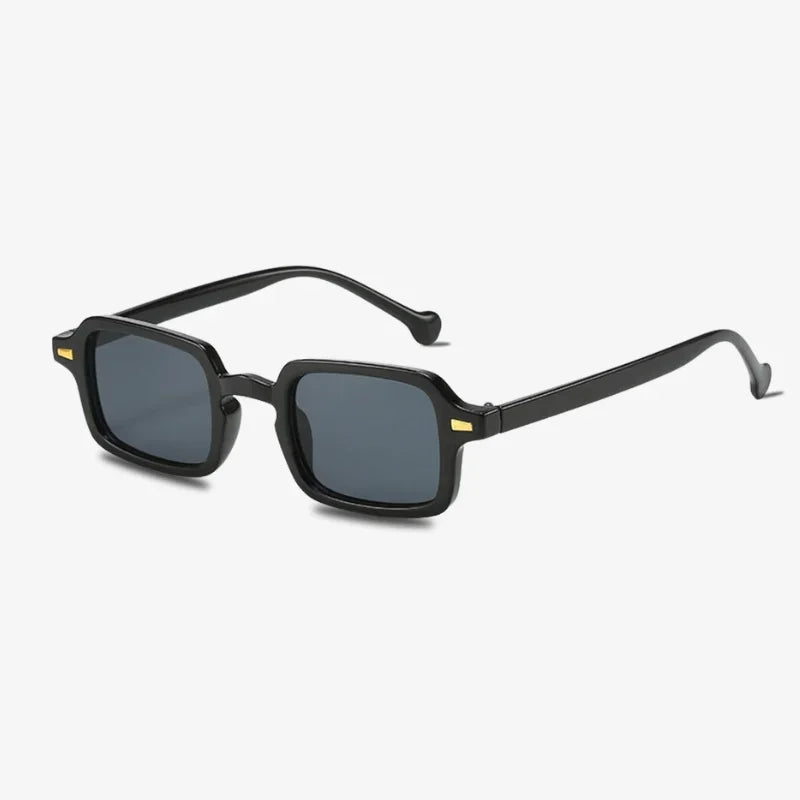 Lunettes de soleil rectangulaires noir