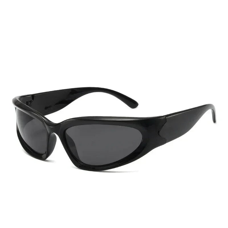 Lunettes de soleil sport punk noir