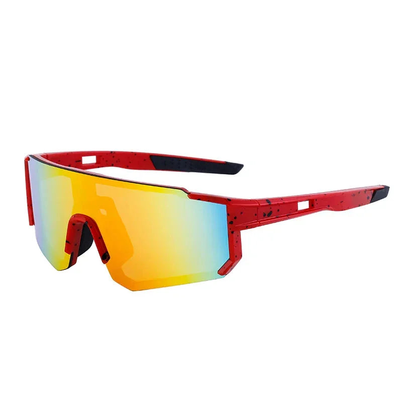 Lunettes de soleil sport rouge