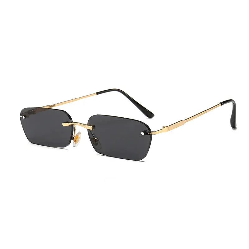 Lunettes de soleil transparentes noir