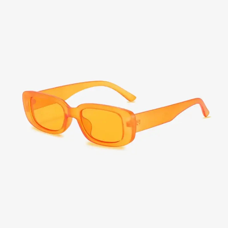 Lunettes de soleil transparentes orange