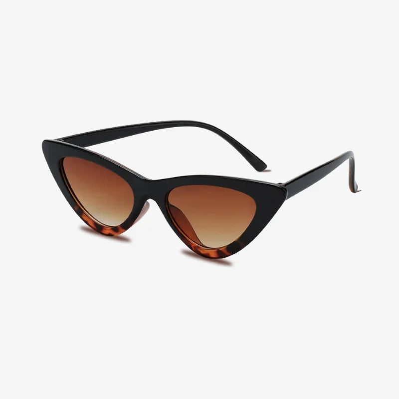 Lunettes papillon noir - marron