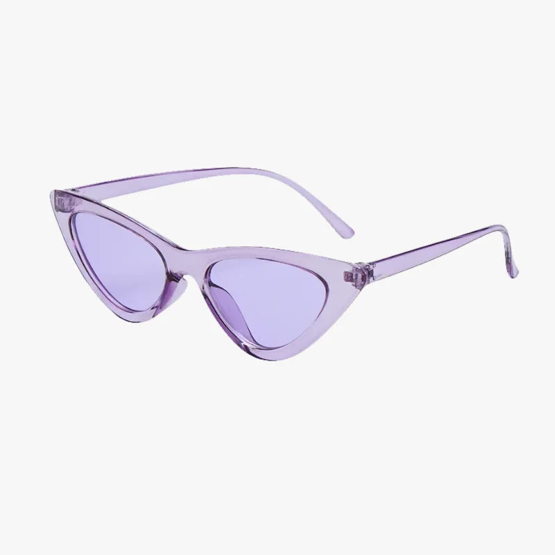 Lunettes papillon violet