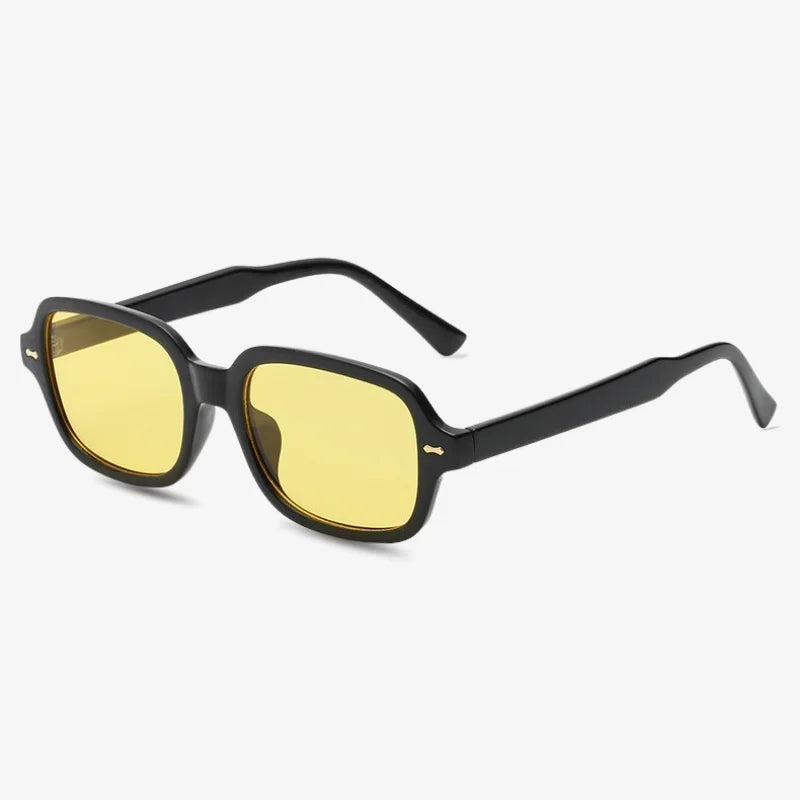 Lunettes vintage jaune