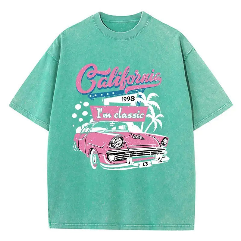 T-shirt california vert clair / xs