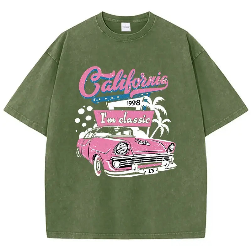 T-shirt california vert / xs