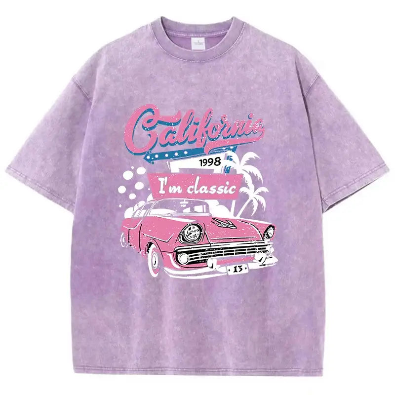 T-shirt california violet / xs