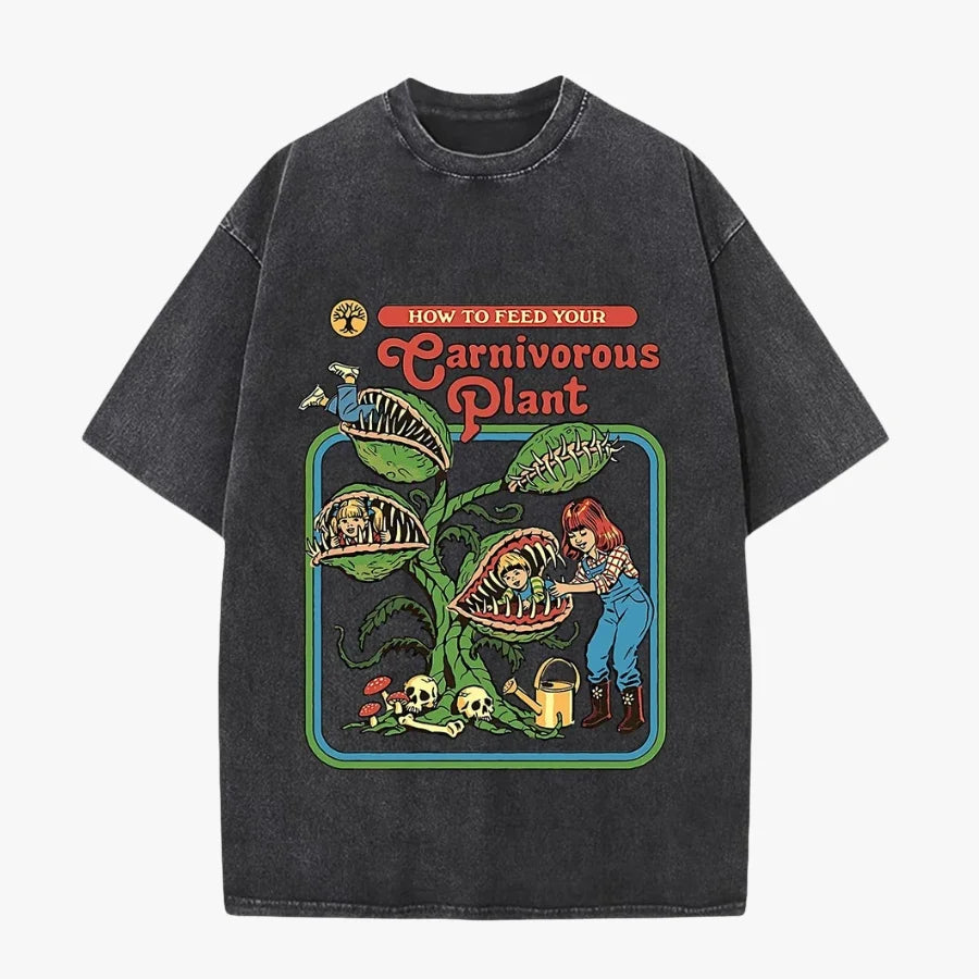 T-shirt carnivorous plant