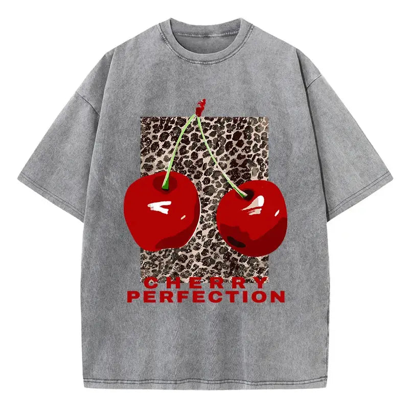 T-shirt cherry perfection gris / s
