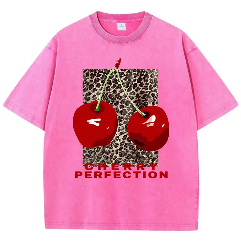 T-shirt cherry perfection rose / s