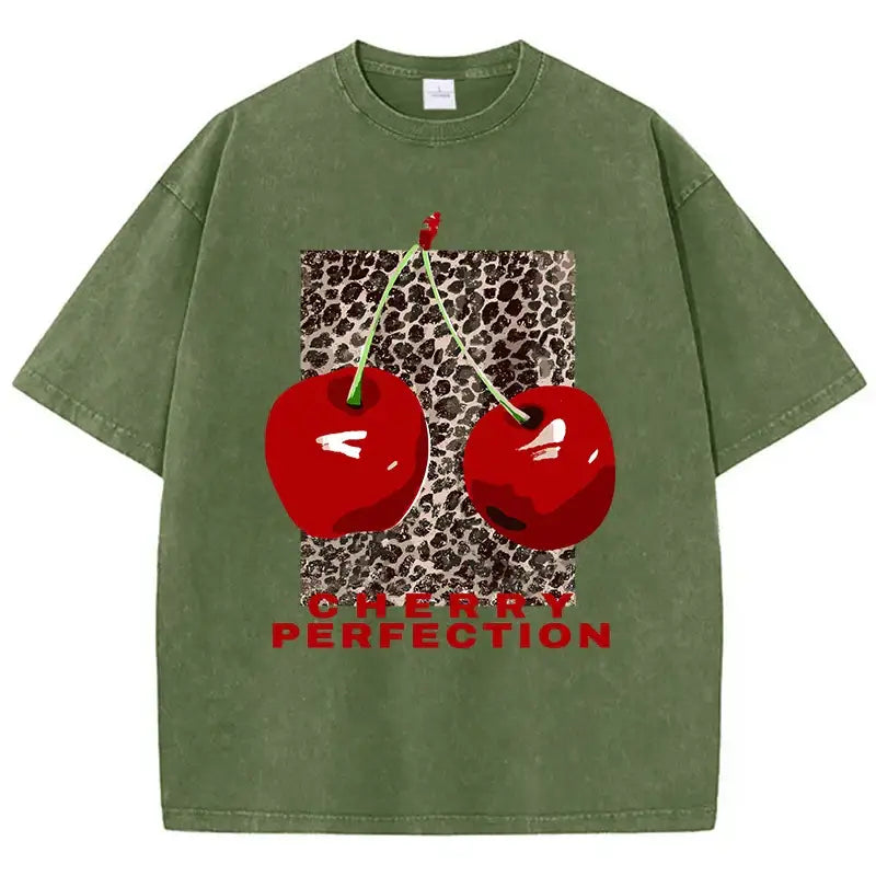 T-shirt cherry perfection vert / s