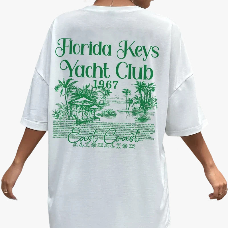T-shirt florida yacht club