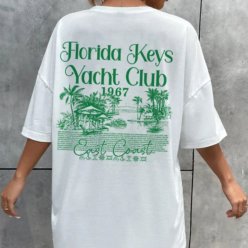 T-shirt florida yacht club