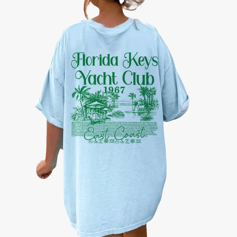 T-shirt florida yacht club