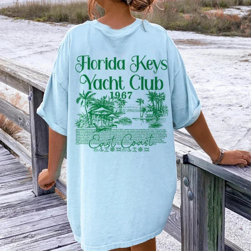 T-shirt florida yacht club