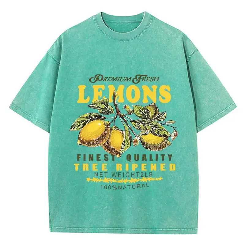 T-shirt lemons vert clair / xs