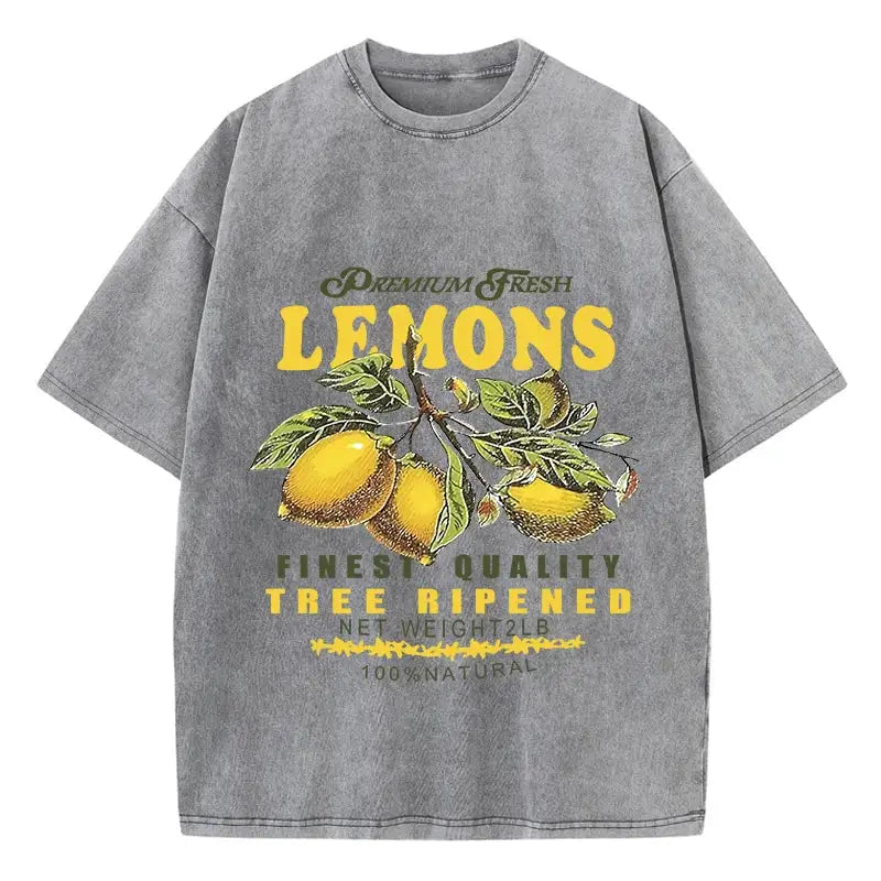 T-shirt lemons gris / xs