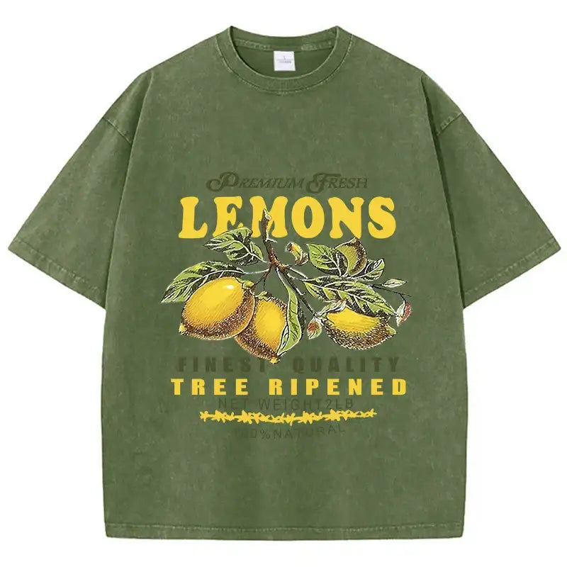 T-shirt lemons vert / xs