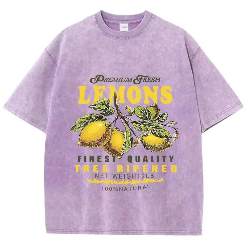T-shirt lemons violet / xs