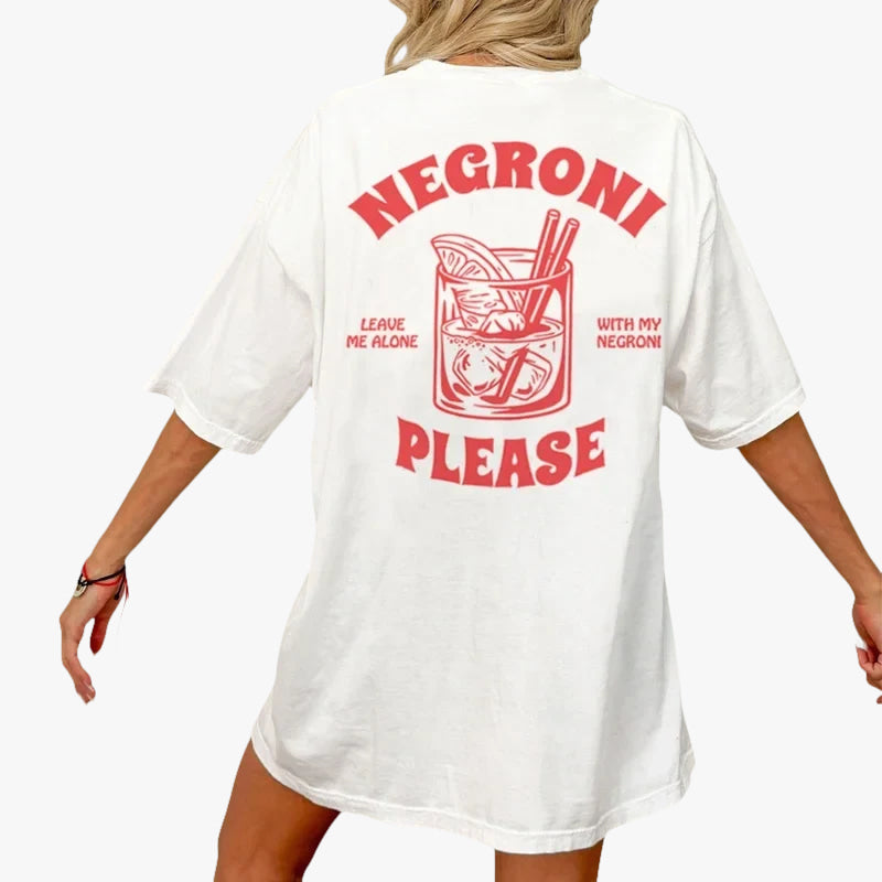 T-shirt negroni please
