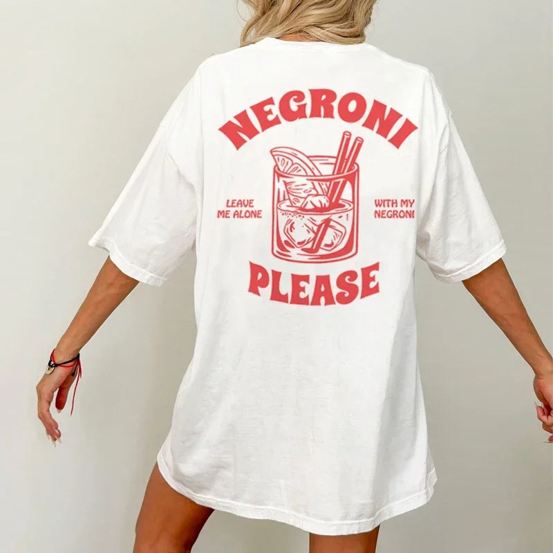 T-shirt negroni please