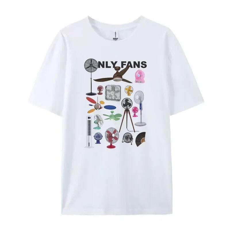 T-shirt only fans blanc / xs