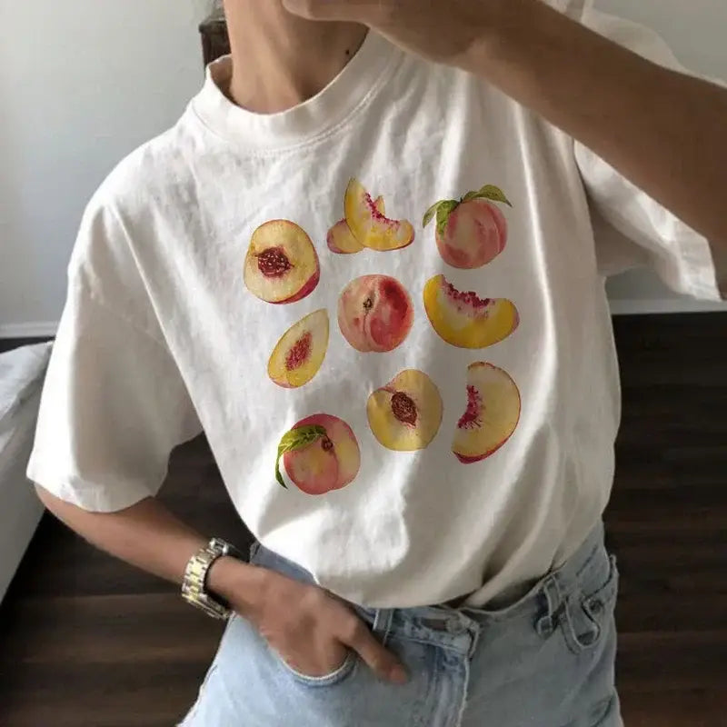 T - shirt pêches