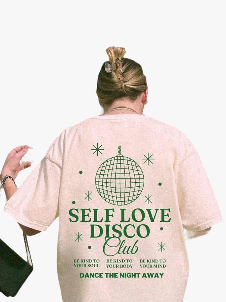 T-shirt self love disco club