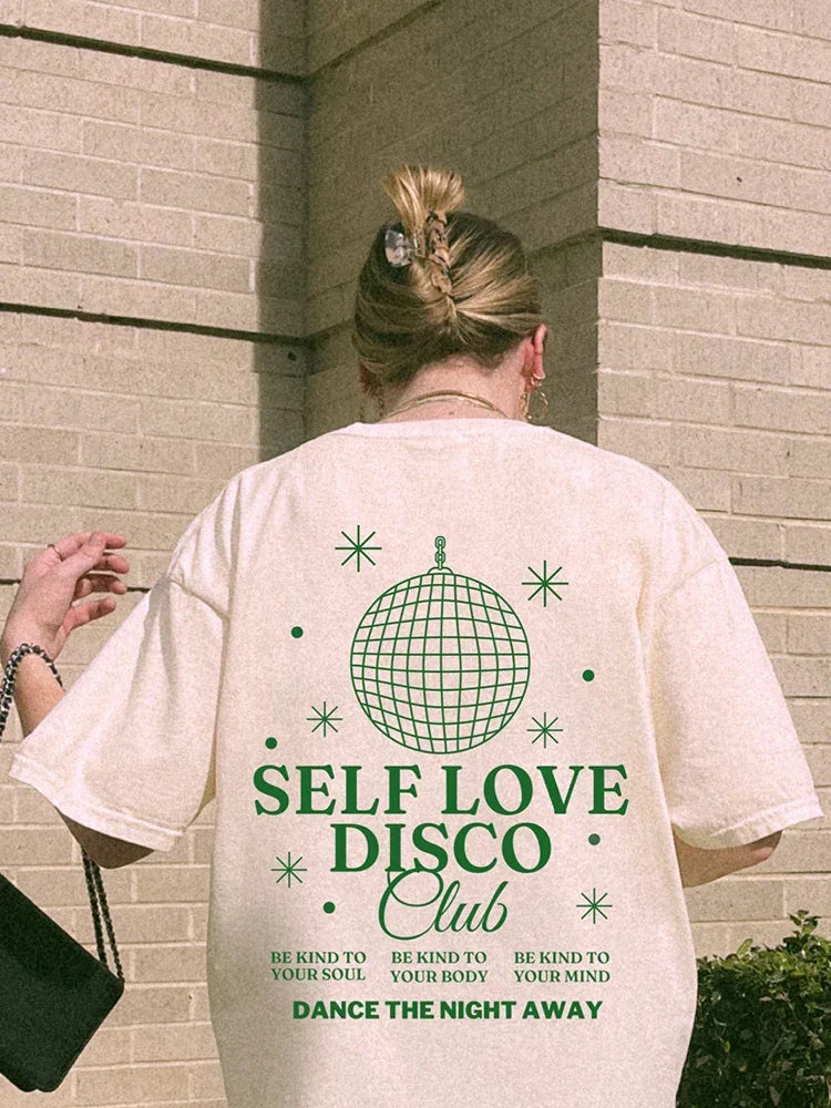 T-shirt self love disco club