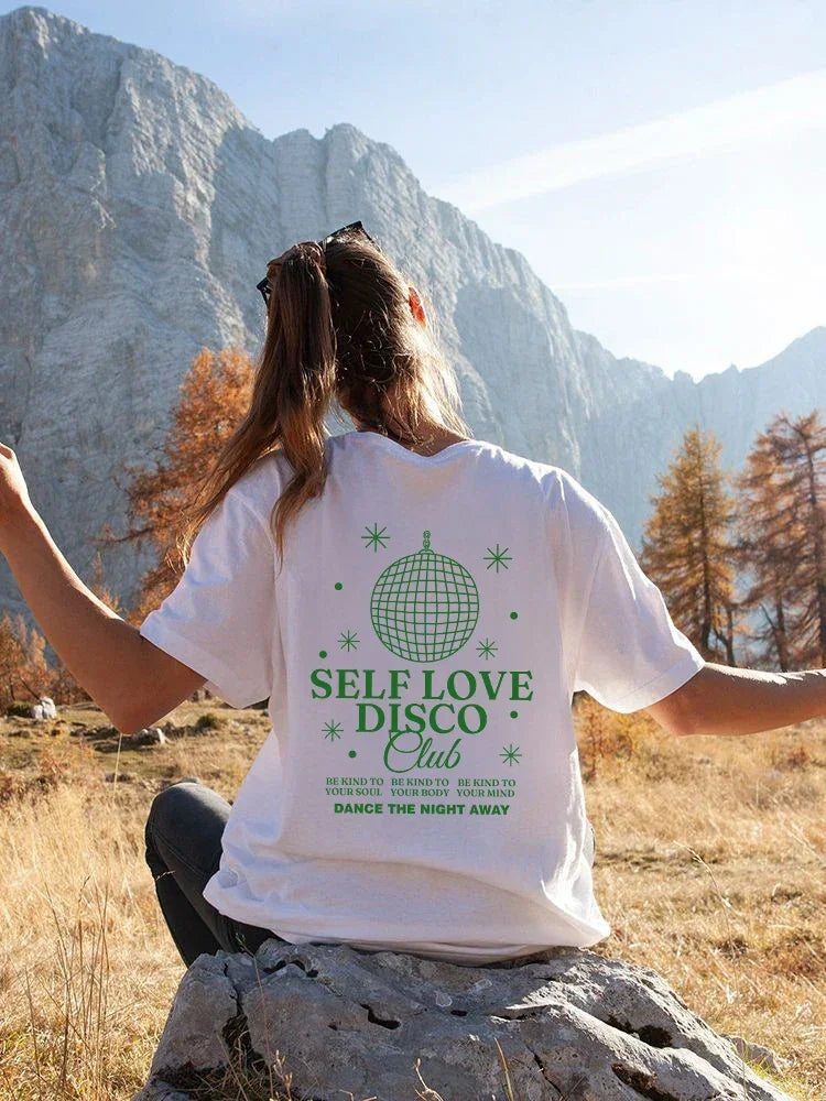 T-shirt self love disco club