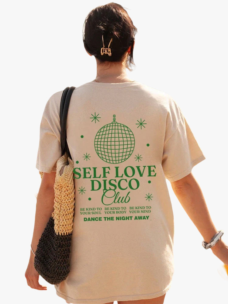 T-shirt self love disco club