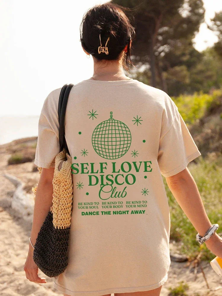 T-shirt self love disco club