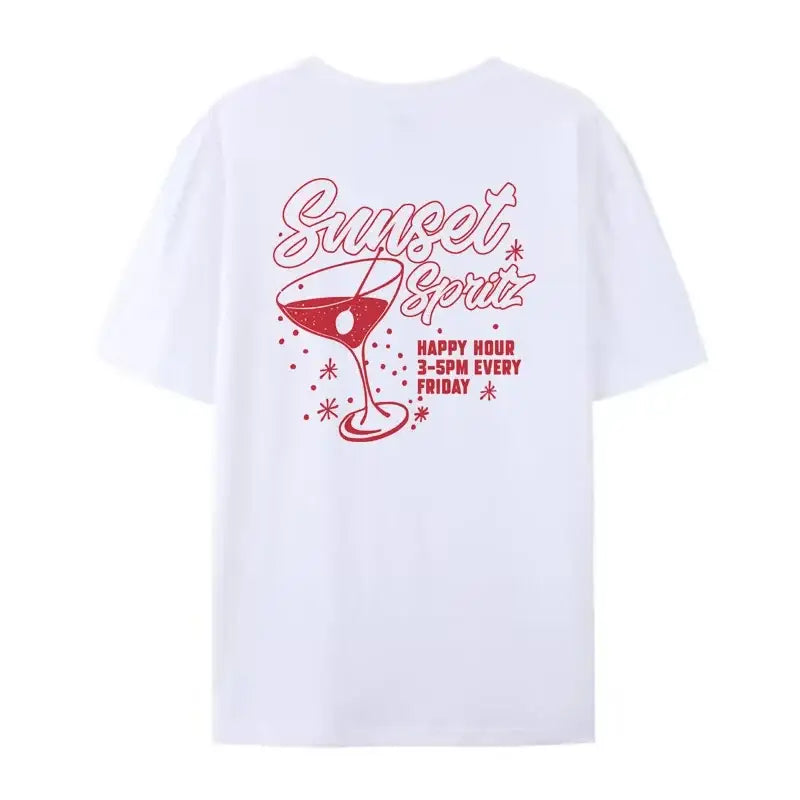 T - shirt sunset spritz blanc / xl