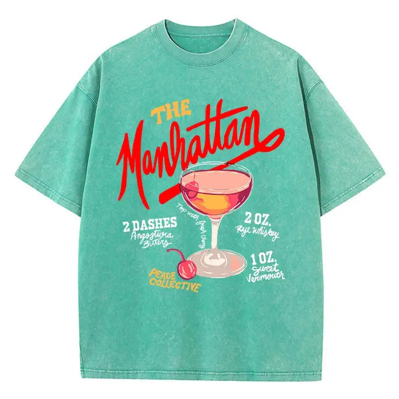 T-shirt the manhattan vert clair / xs
