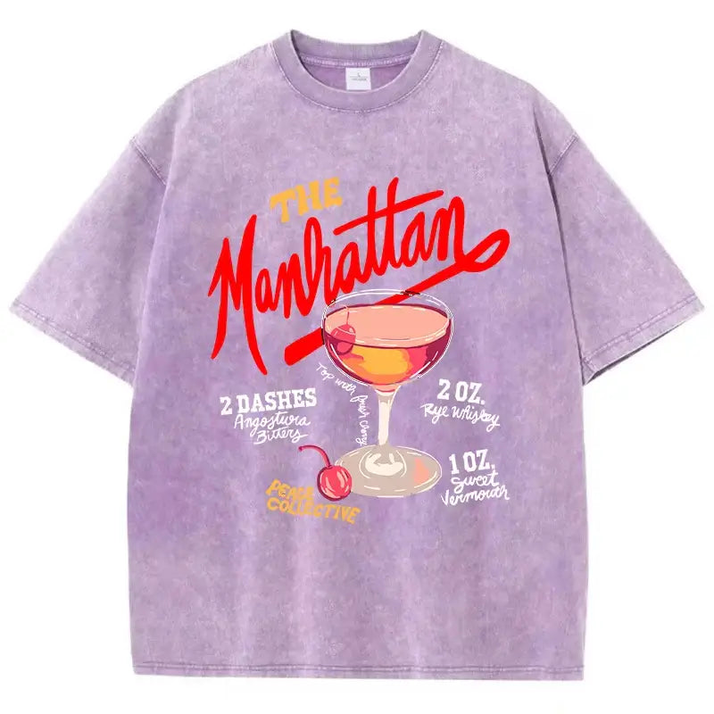 T-shirt the manhattan violet / xs