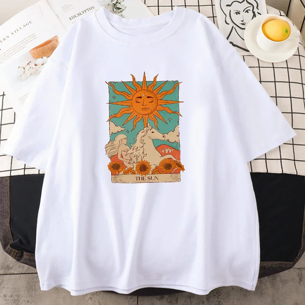T-shirt the sun blanc / s