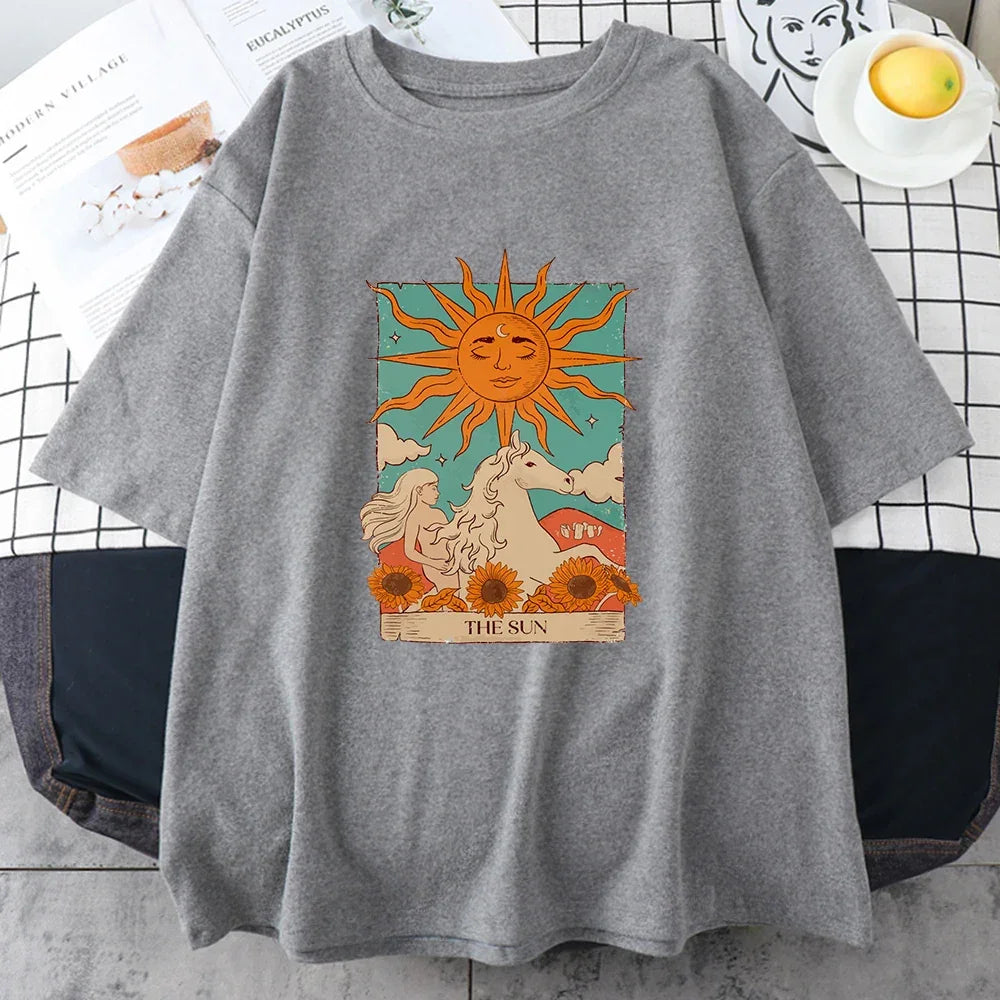 T-shirt the sun gris / s
