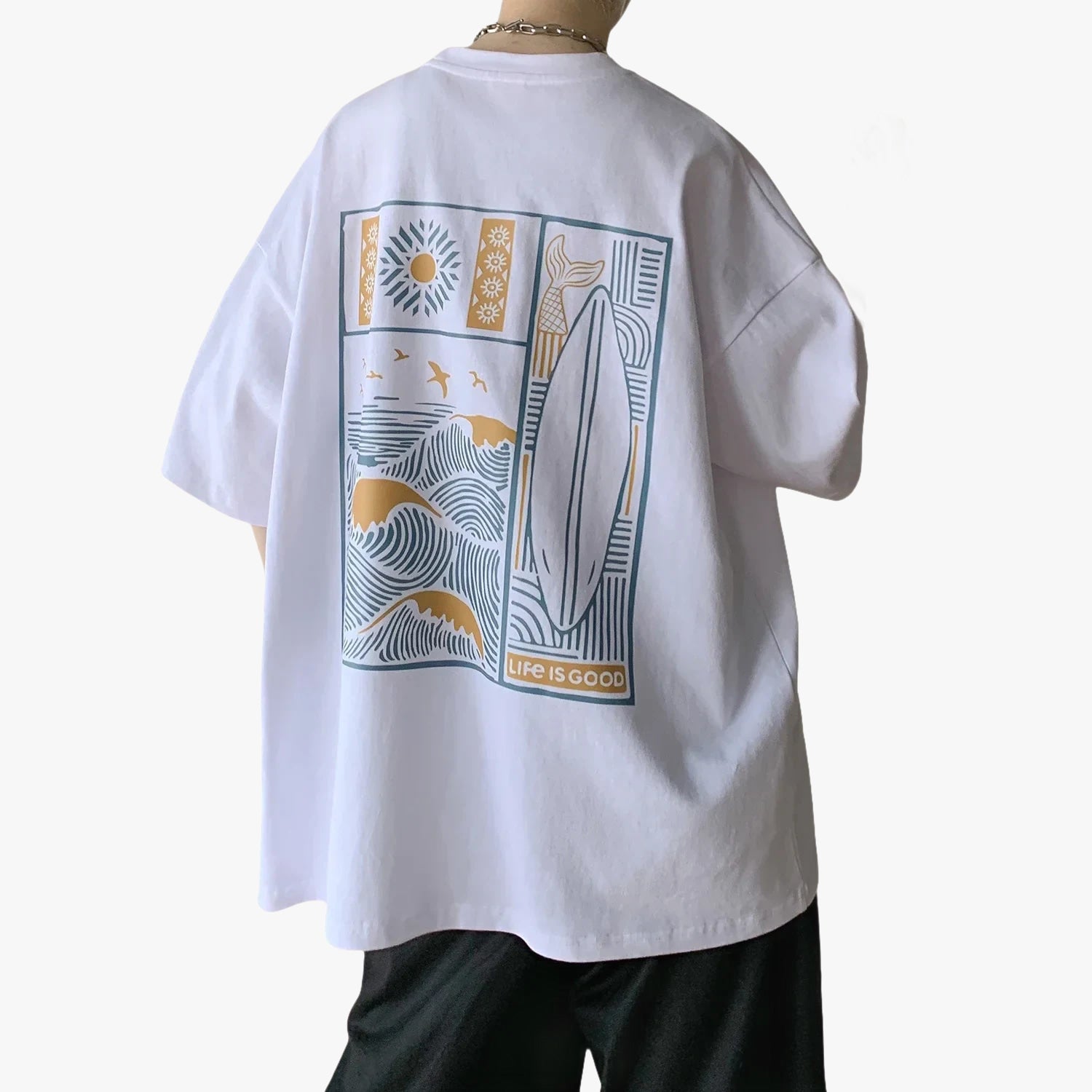 T-shirt wave