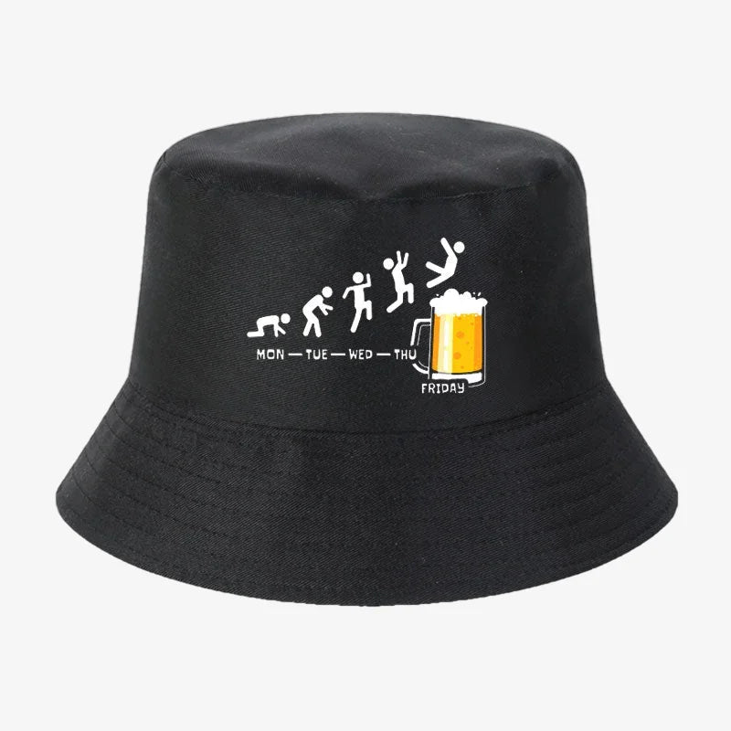 Chapeau bob beer noir