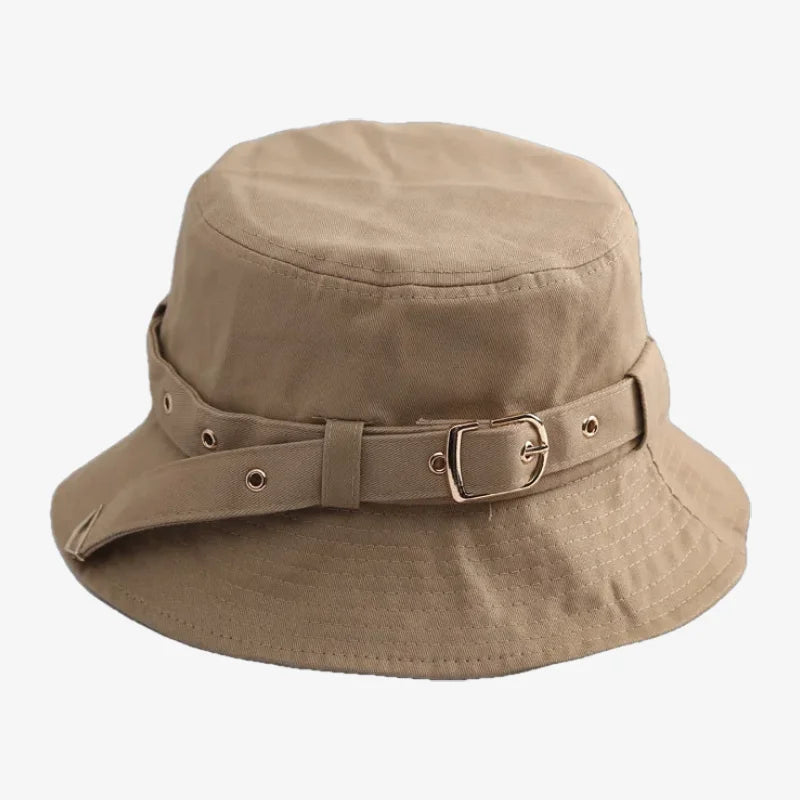 Chapeau bob beige femme
