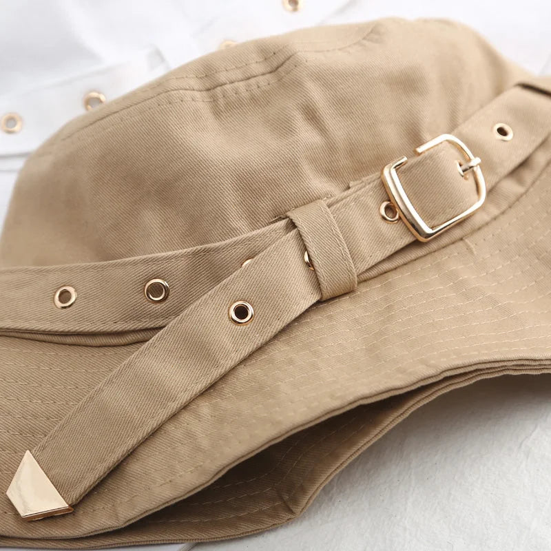 Chapeau bob beige femme