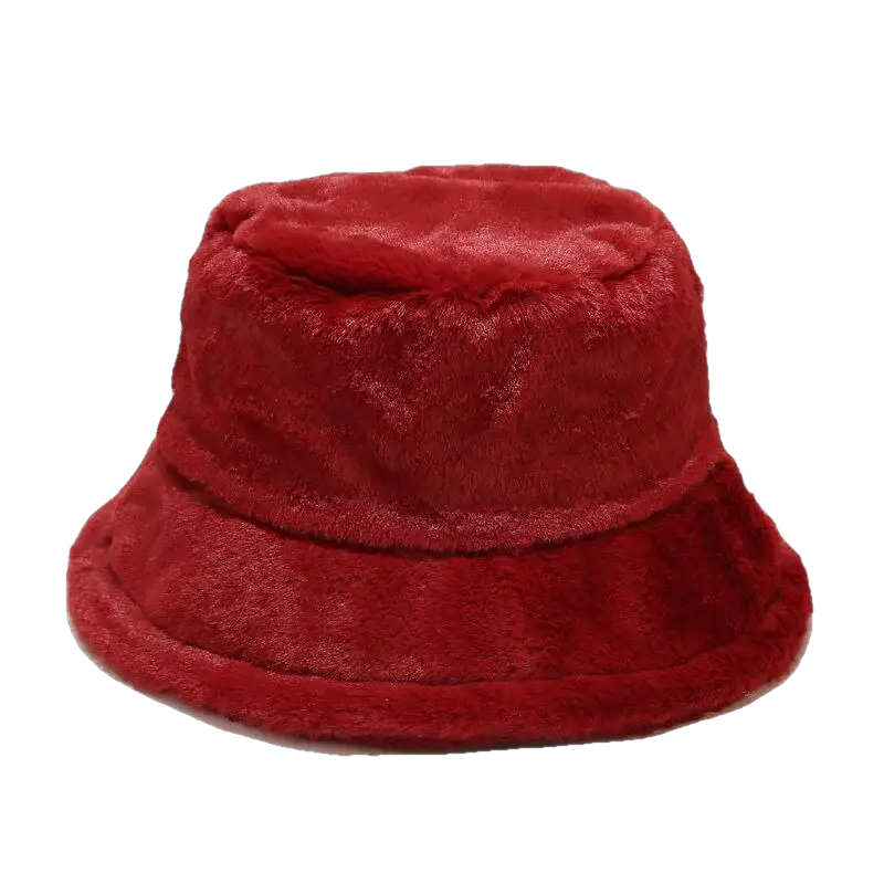 Bob en fourrure rouge