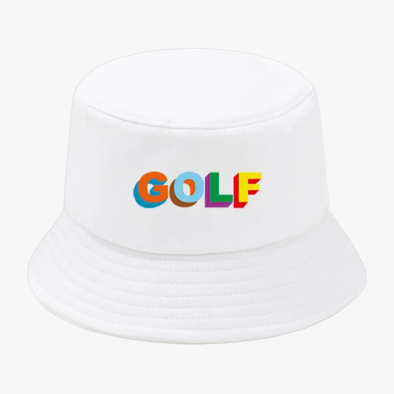 Chapeau bob golf blanc