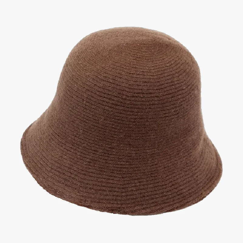 Bob hiver femme marron
