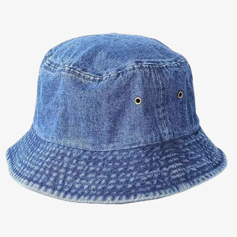 Chapeau bob jean bleu
