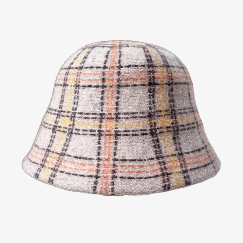 Chapeau bob laine beige